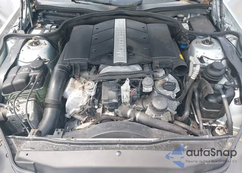 2003 Mercedes-Benz Sl 500 из США, поврежденный, VIN WDBSK75F23F015432